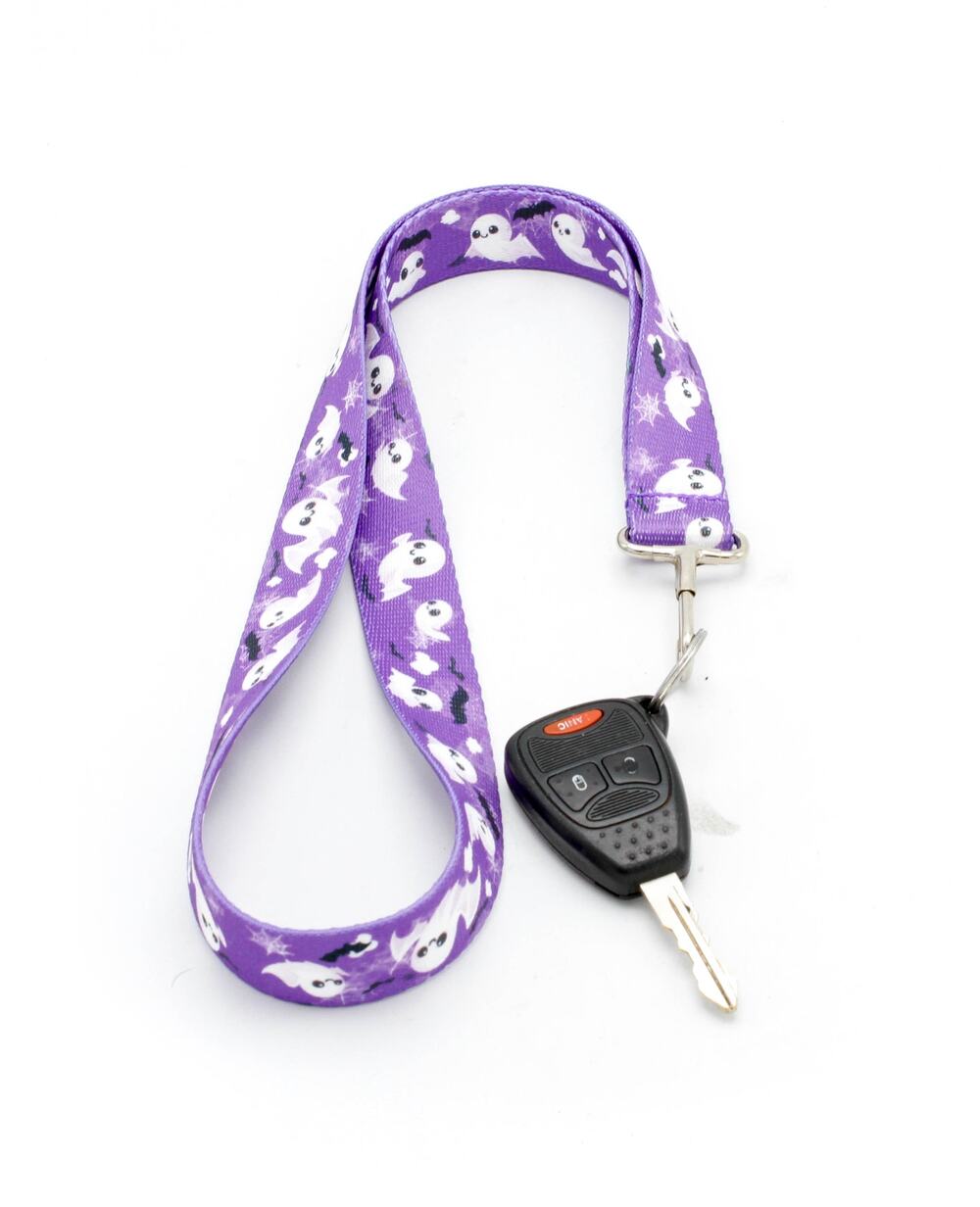 Ghost Bats Official Lanyard heavy duty key chain metal
